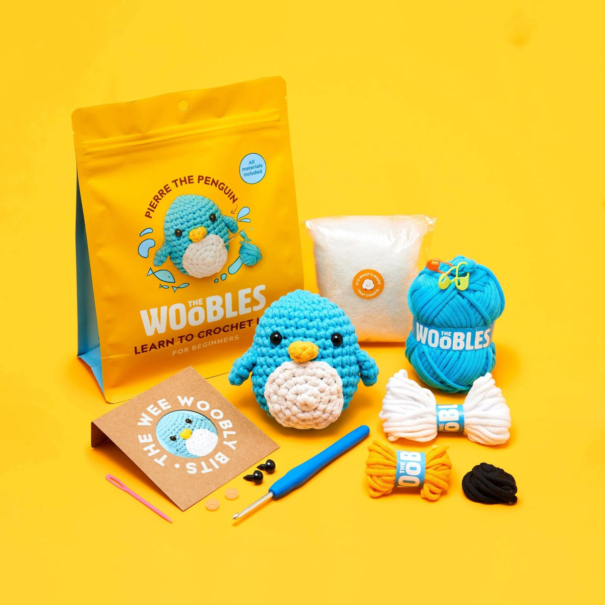 Woobles Crochet Workshop - Pierre the Penquin