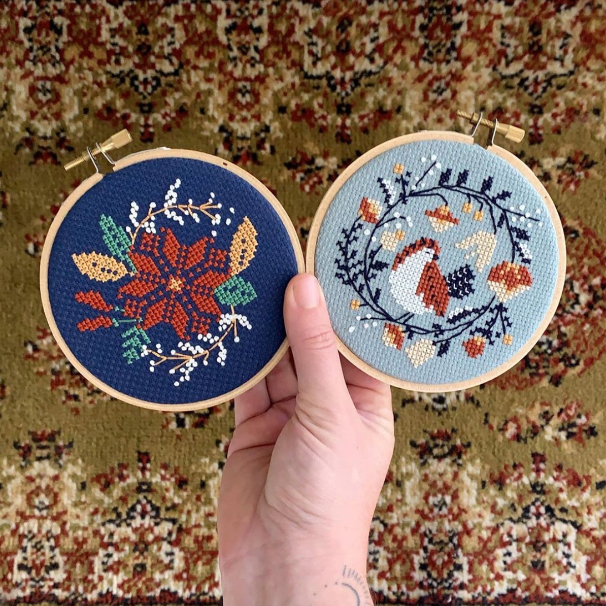 Poinsettia Wreath Kit Pre - Order 2024 - homesewn