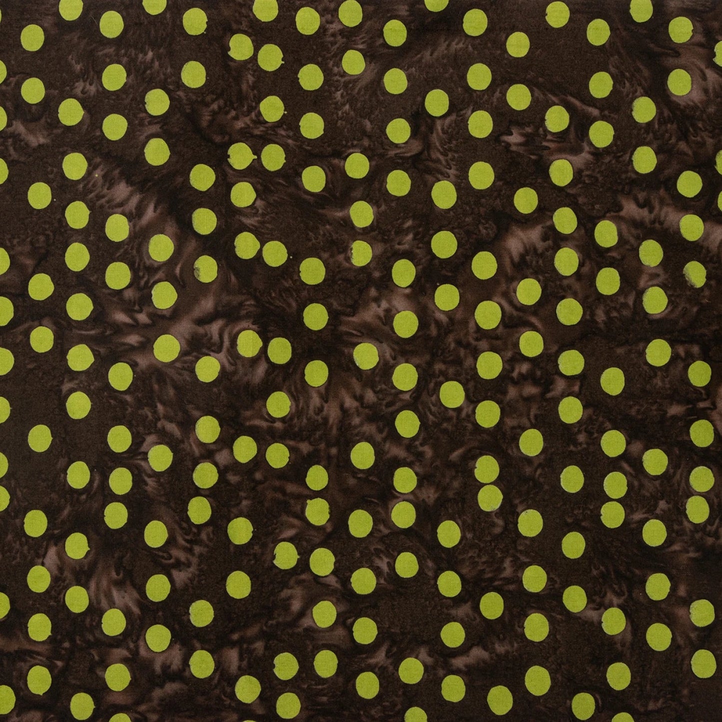 Polka Pop Espresso - COTTON BATIK - homesewn