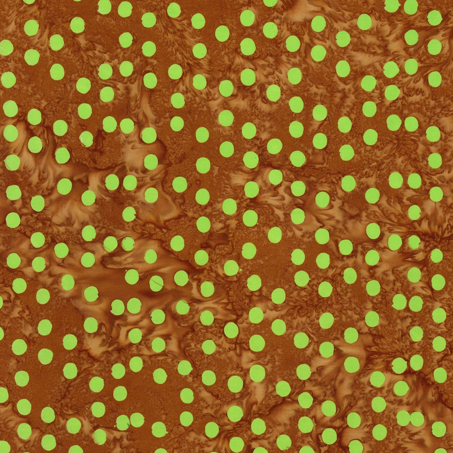 Polka Pop Peridot Fern - COTTON BATIK - homesewn