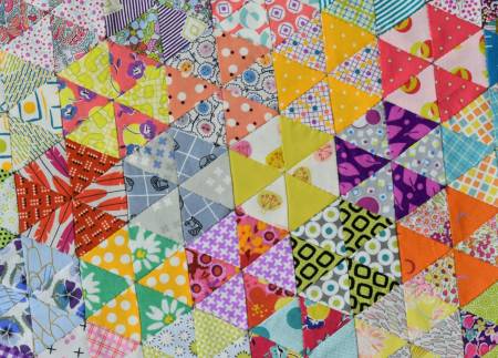 Postcard Project No 15 - 60 Degree Equilateral Triangle - Jen Kingwell - homesewn