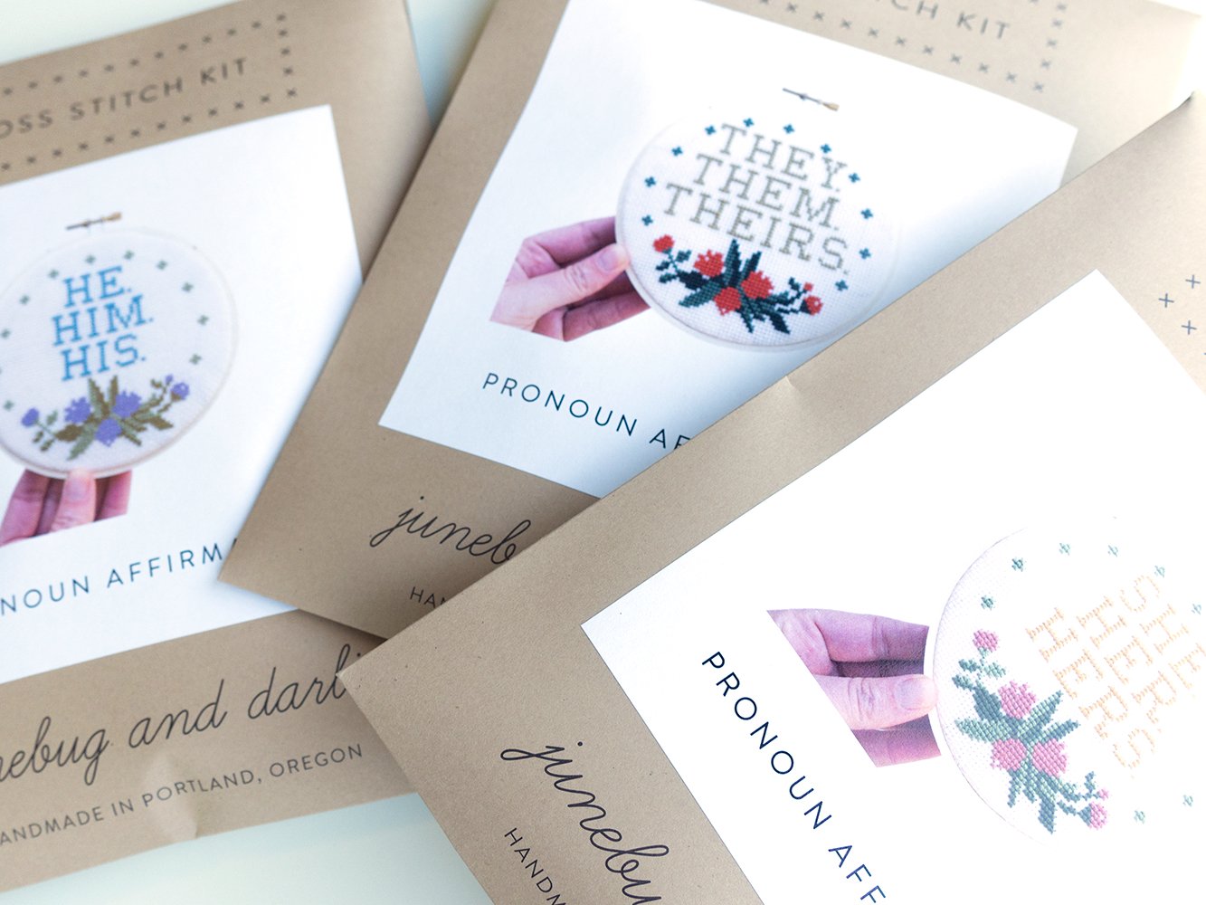 Pronouns (They. Them. Theirs.) Kit - homesewn