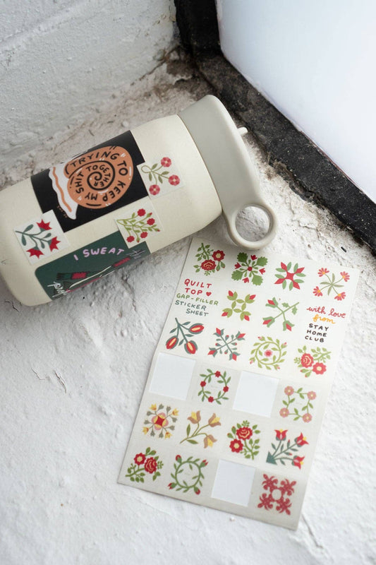 Quilt Top Gap Filler Sticker Sheet - homesewn