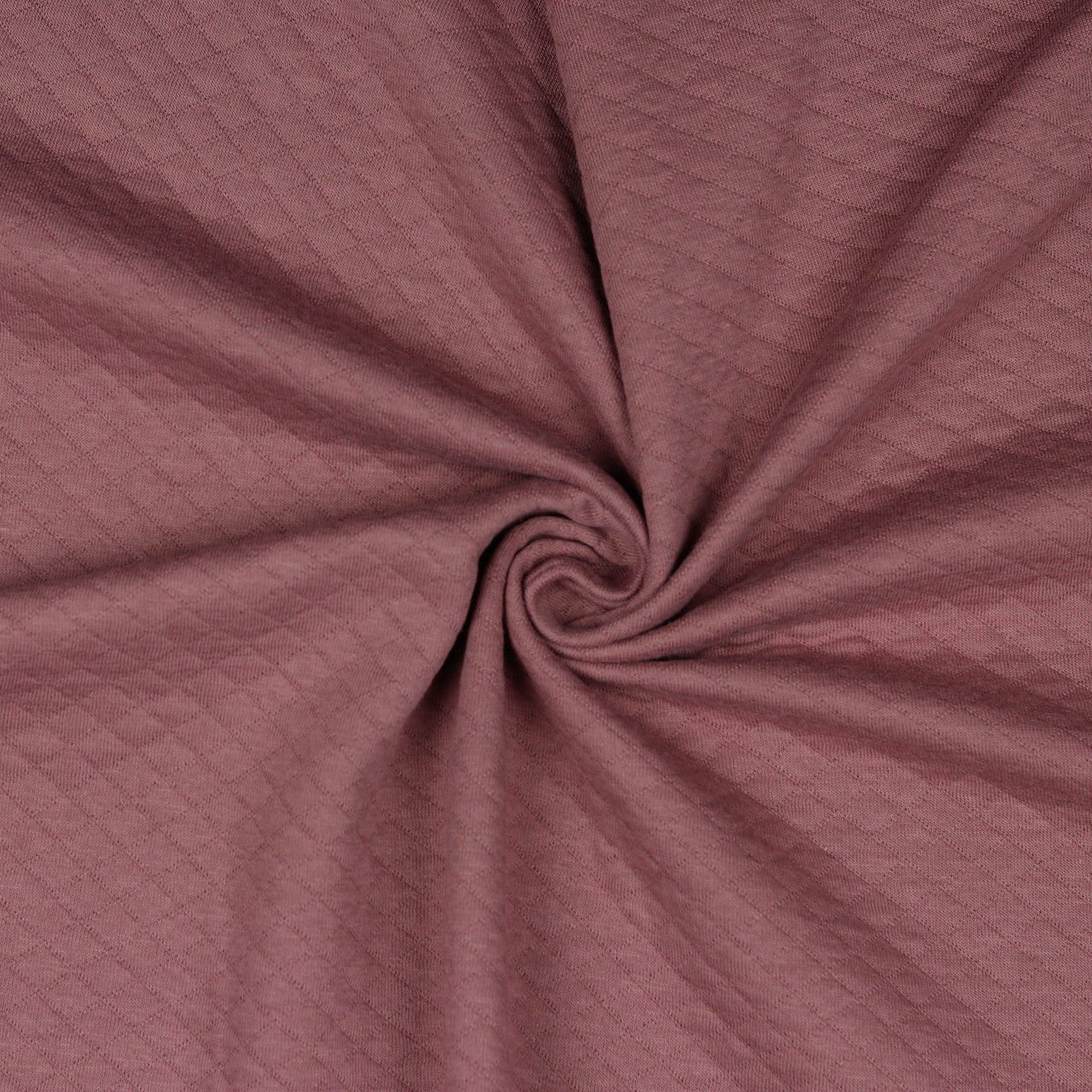 Quilted Knit Jersey Fabric - Ecru - homesewn