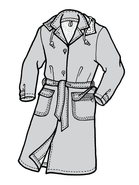 539 – Silver Falls Raincoat Pattern