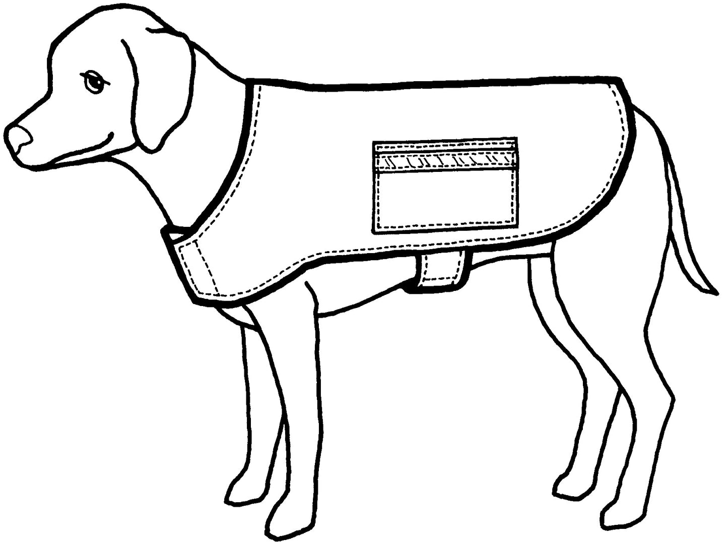 553 – Warm & Dry Dog Coat Pattern