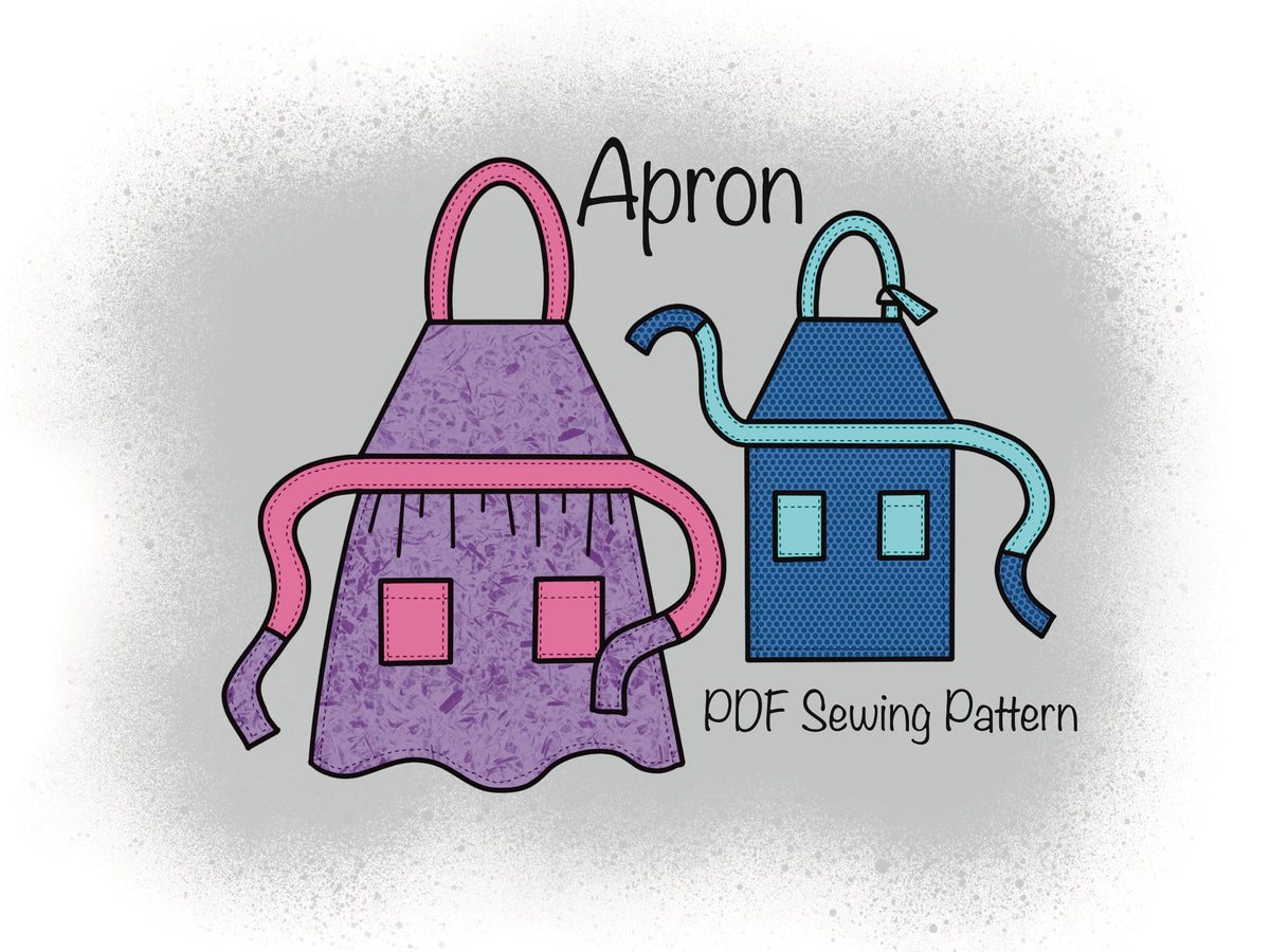 Apron - 6 Sizes, Kids & Adult