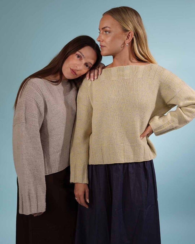 Easy Peasy Rose Sweater, No 4 + 12 strikkekit