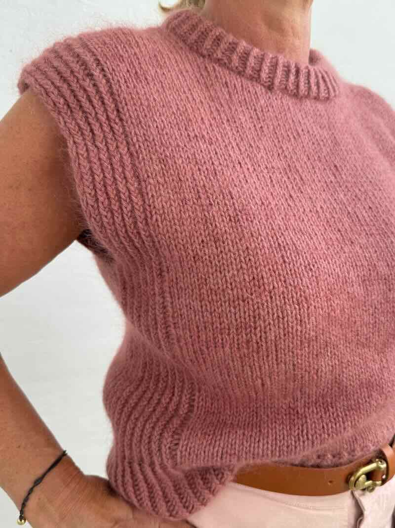 Lucia slipover vest by Önling, knitting pattern Knitting patterns Önling - Katrine Hannibal