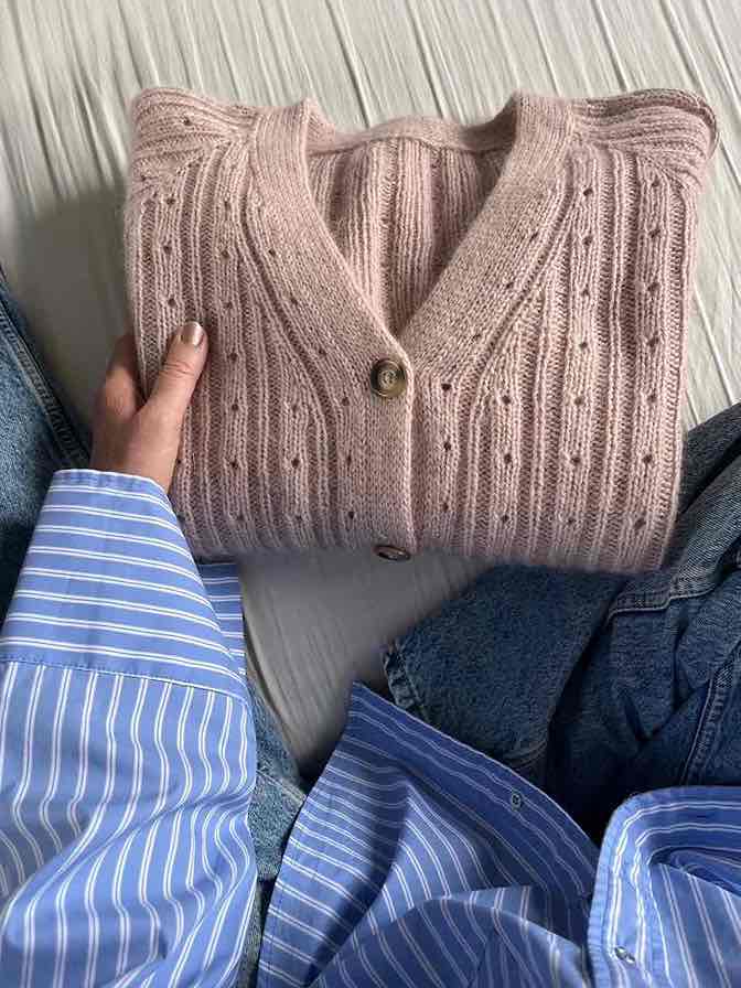 SKELET Rikke cardigan No 1 by Rikke Jönsson, knitting pattern (UK, DE, SE, NO) Knitting patterns Rikke Jönsson