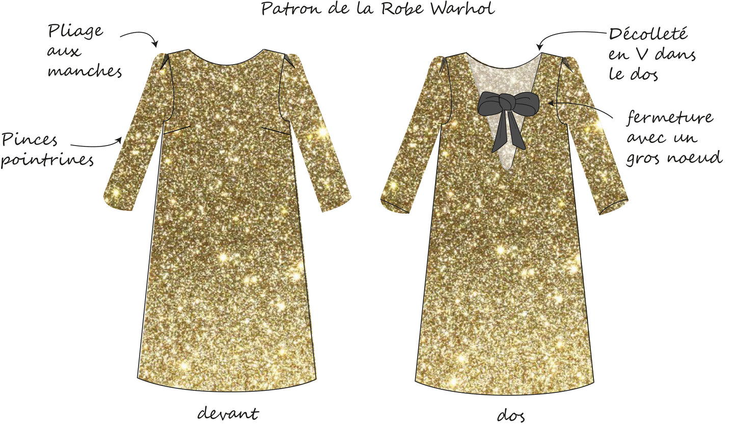 Robe ou haut Warhol