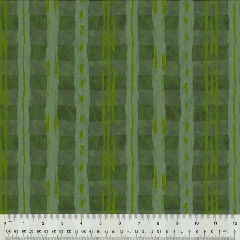 Ribbons - Grassy - Sketchbook 21 by Marcia Derse - homesewn