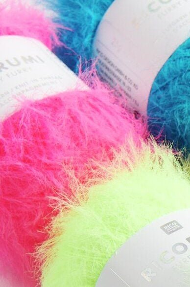 Ricorumi Furry Furry Yarn - 25g ball - Lac Weight - homesewn