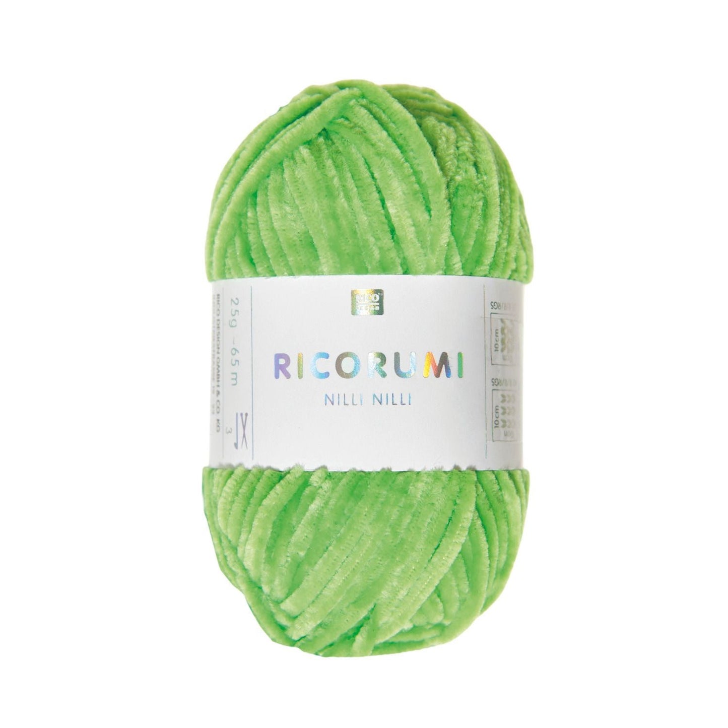 Ricorumi Nilli Nilli Chenille Yarn - 25g ball - DK Weight - homesewn