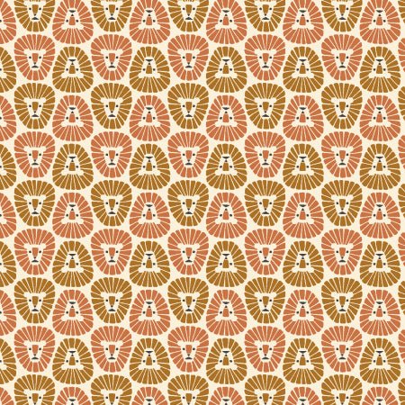 Rising Sun - Lion - Dust - LV903 - DU1 - homesewn