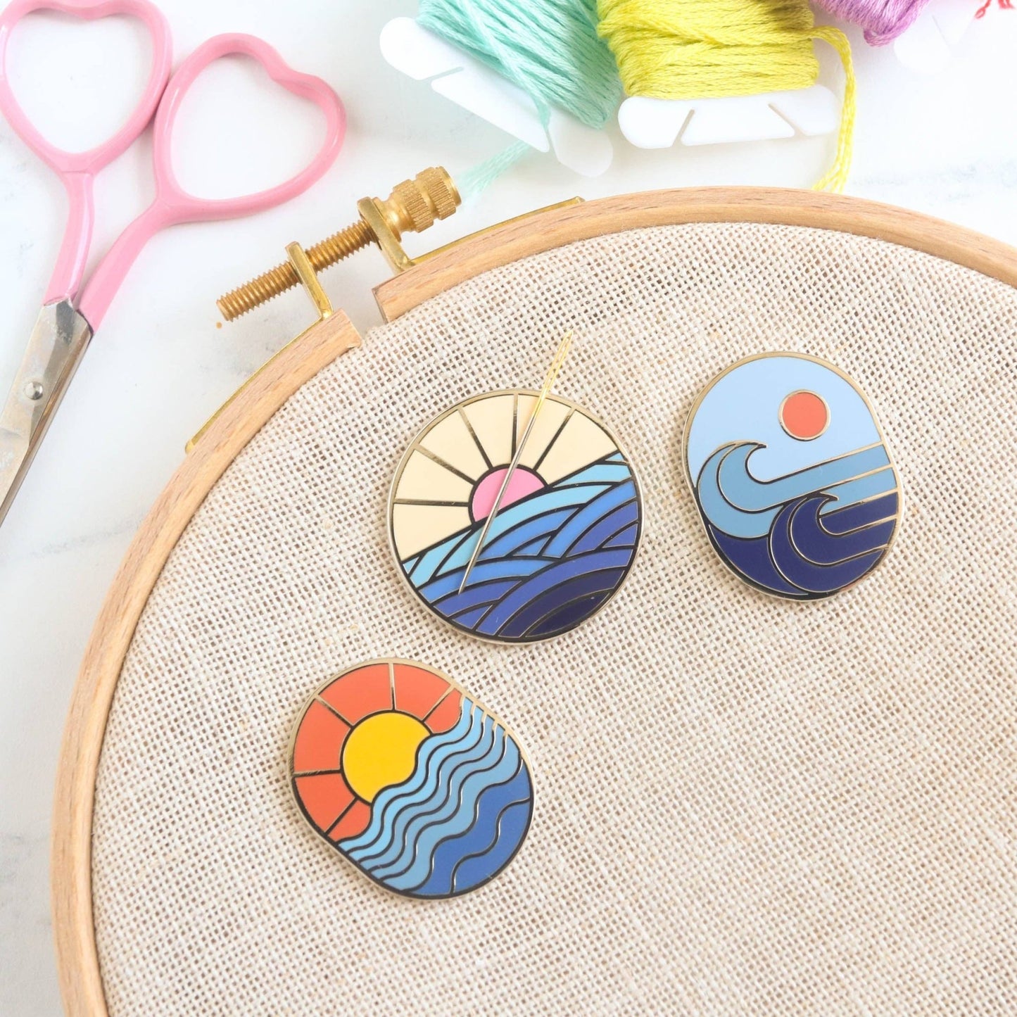 Rising Tide Magnetic Needle Minder - homesewn