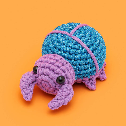 Roland the Beetle Crochet Kit - homesewn
