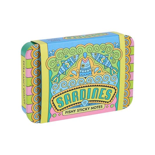 Sardines Fishy Sticky Notes - homesewn