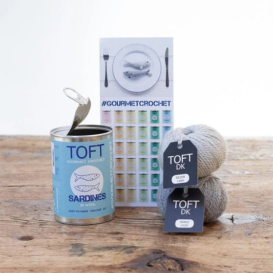 Sardines in a Tin - Gourmet Crochet - homesewn