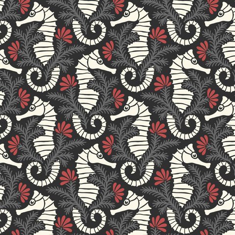 Sea Horse - Ocean Motion - Organic CANVAS - homesewn