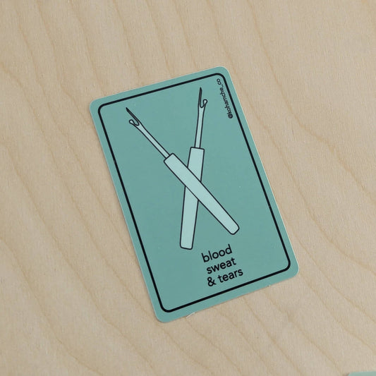 Seam Rippers - Stickers for Sewists and Quilters - homesewn