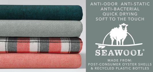 Seawool Twill Flannel - Grey - 57" Wide - homesewn