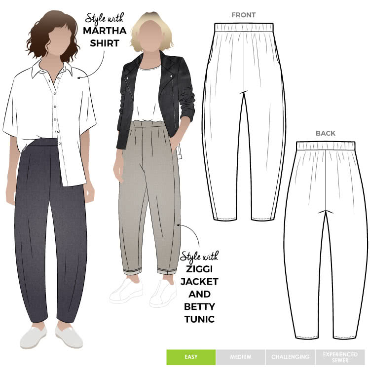 Sewing 211: Bob Woven Pant Class - homesewn