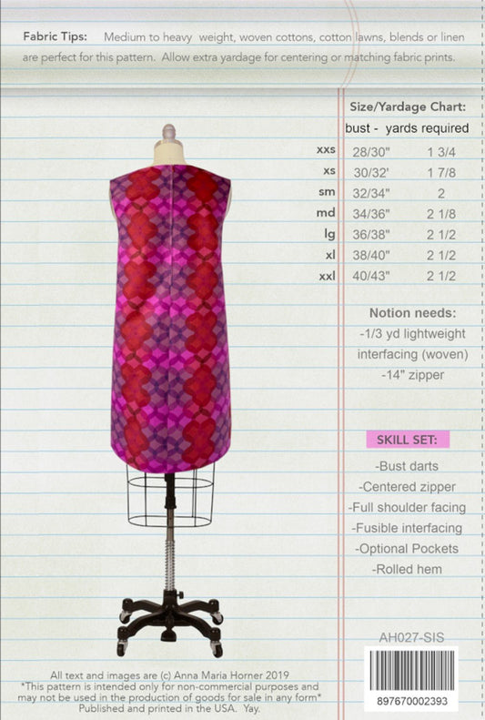 Simple Start Shift - homesewn