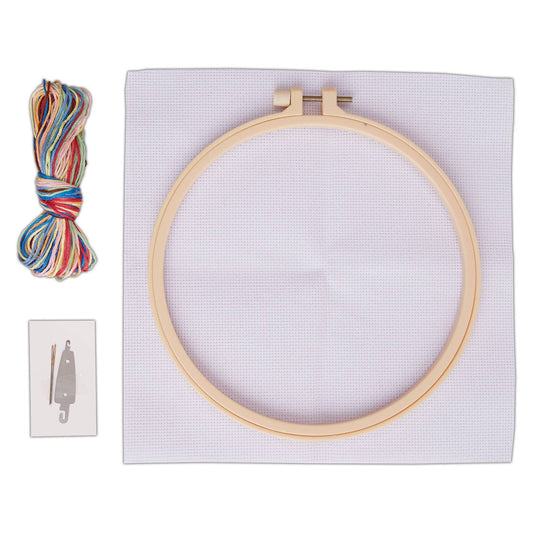 Simply Make Cross Stitch Kit - Colourful Birds - homesewn