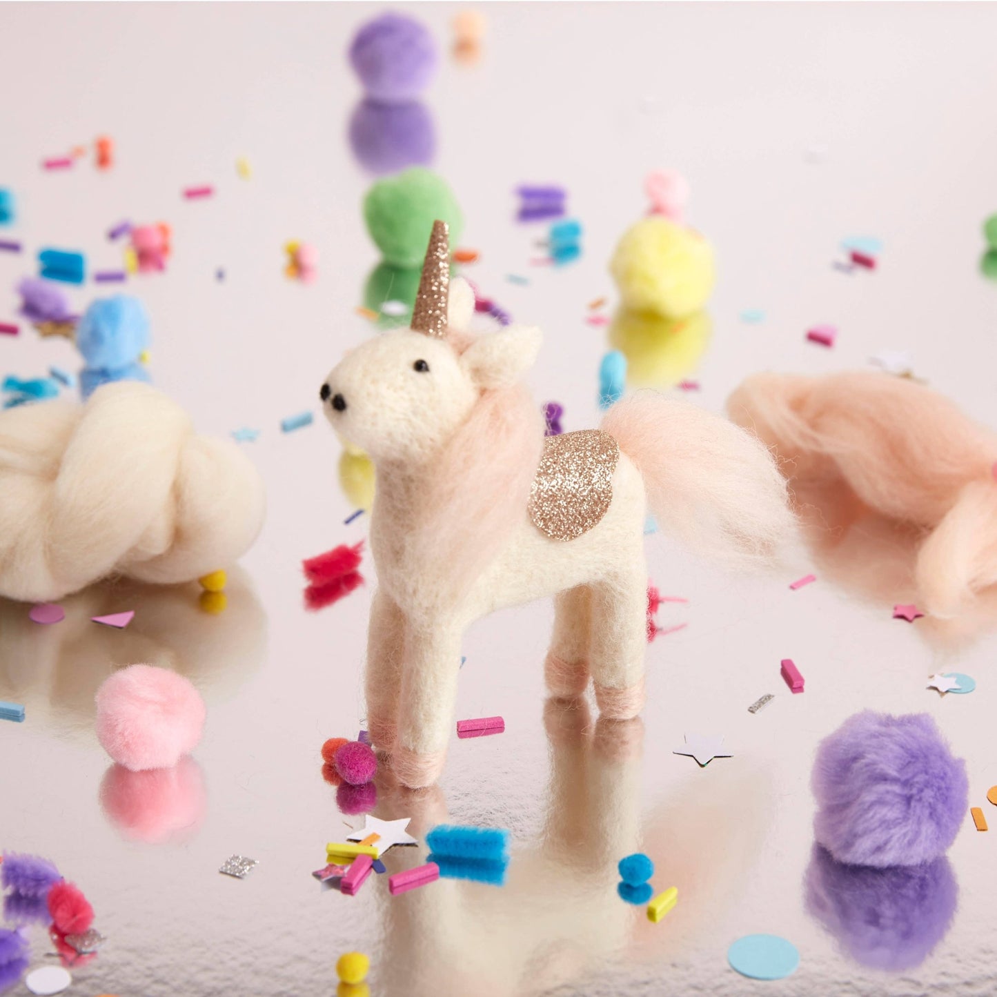 Simply Make Needle Felting Kit - Unicorn - homesewn