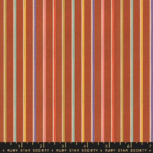 Sketch Stripe - Warp Weft Ooh Lucky Maple Flat - homesewn