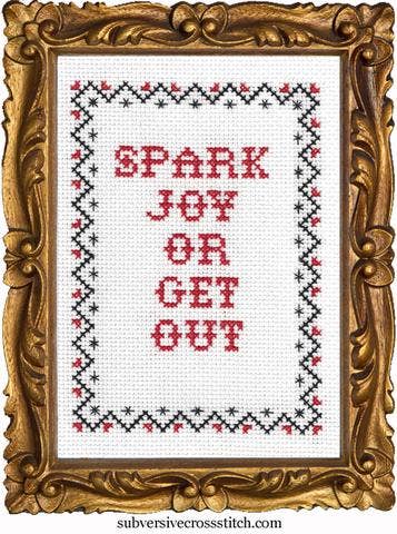 Spark Joy or Get Out - homesewn