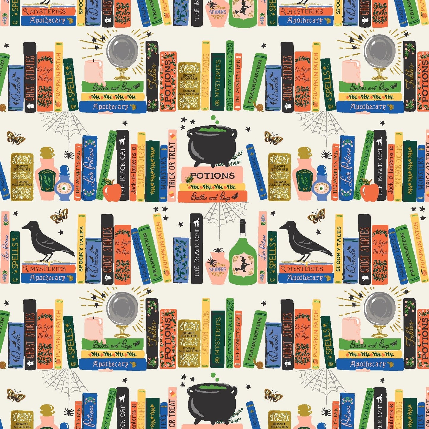 Spellbound - Cream - Rifle Paper Co. Halloween - homesewn