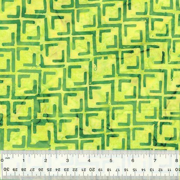 Squared - Green - Faye - Baliscapes - homesewn