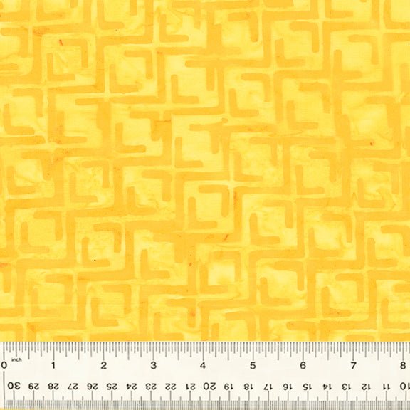 Squared - Yellow - Faye - Baliscapes - homesewn