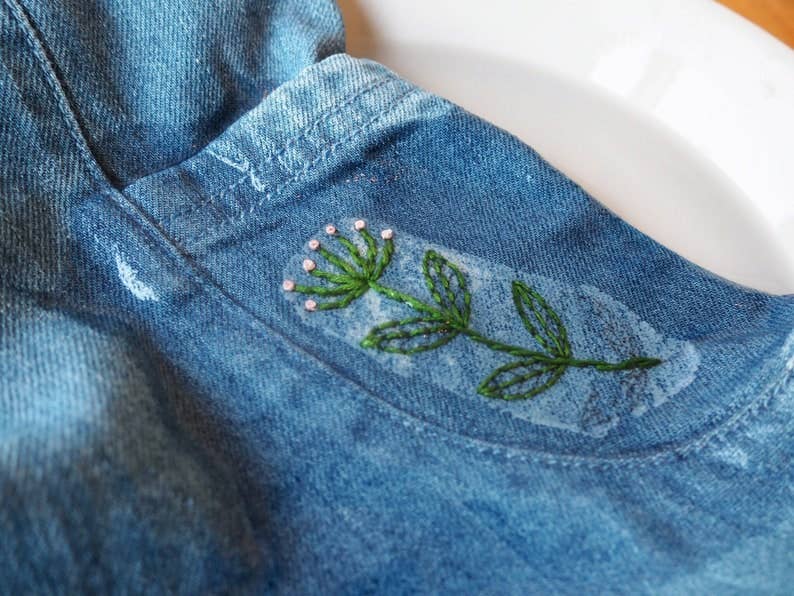 Stick and Stitch Embroidery Patches Boho Designs - homesewn