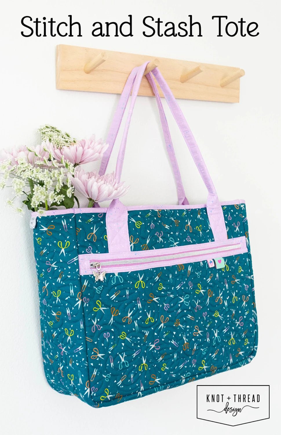 Stitch Stash Tote Printed Pattern - homesewn