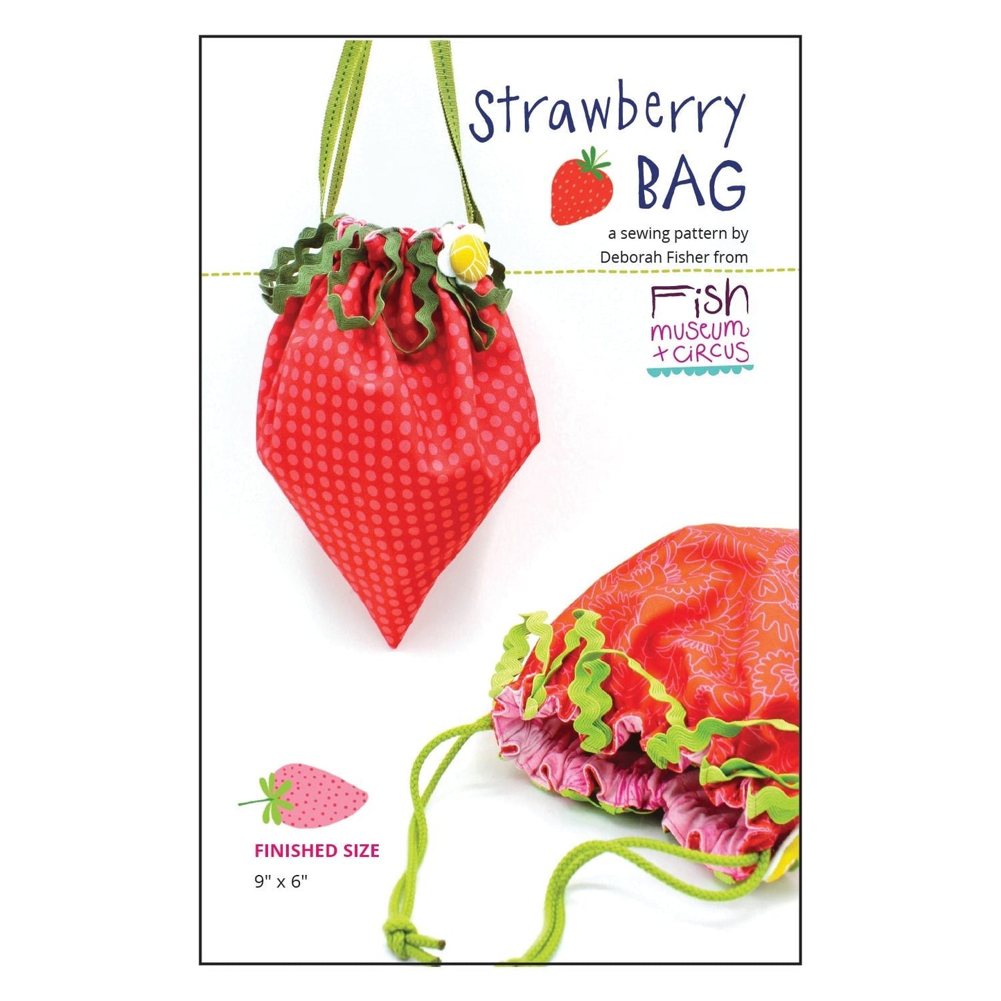 Strawberry Bag Pattern - homesewn