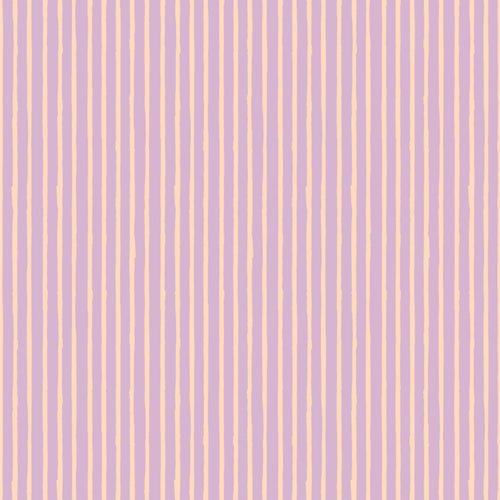 Striped Field - Quilting Cotton - Tangerine - homesewn