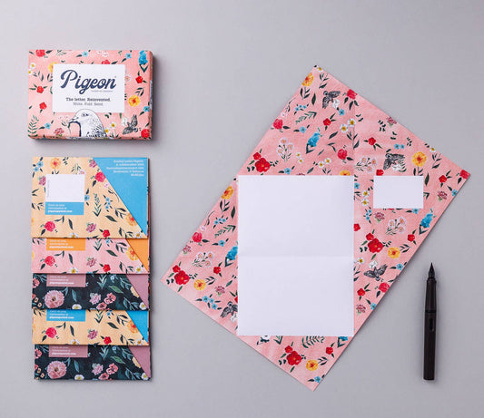 Sunday Letter Pigeon, Folding Letter set, Pack of 6 (US) - homesewn