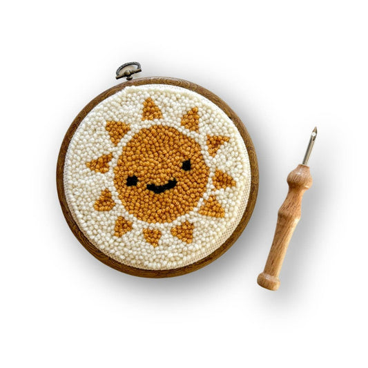 Sunshine Punch Needle Kit - homesewn