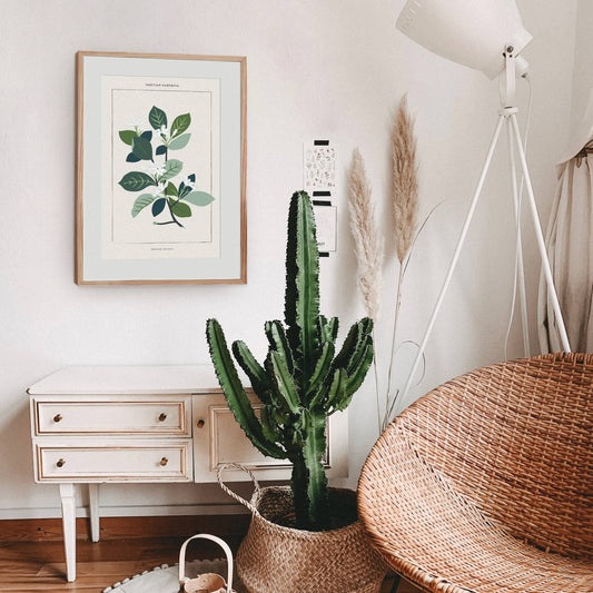 Tahitian Botanical | Modern Paint By Numbers Kit - homesewn