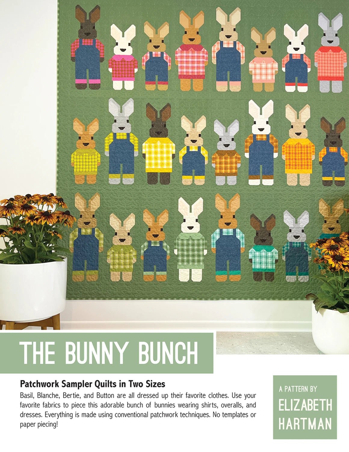 The Bunny Bunch Quilt Pattern - homesewn