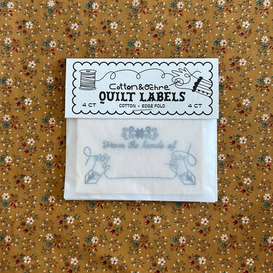 The Hands Quilt Labels - homesewn