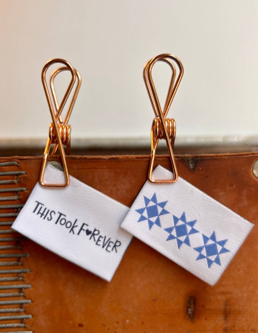 This Took Forever - Designer Sewing Labels - homesewn
