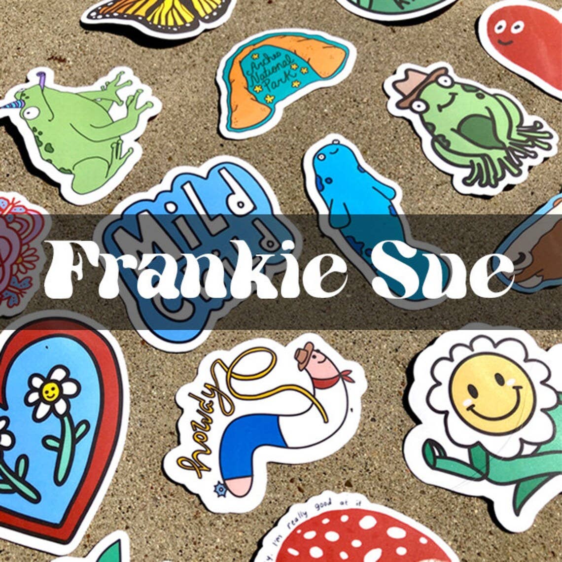 Thrifting Quote Waterproof Sticker | Ugly Sweater Cute - homesewn