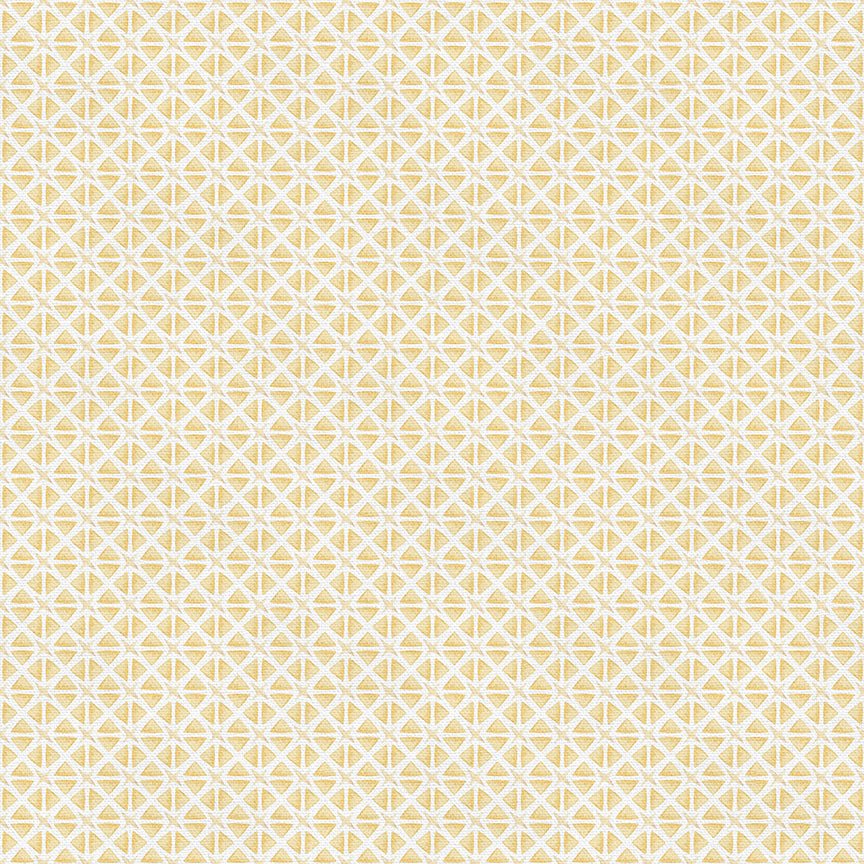 Tiles - Yellow - Counting Sheep Quilting Cotton - homesewn
