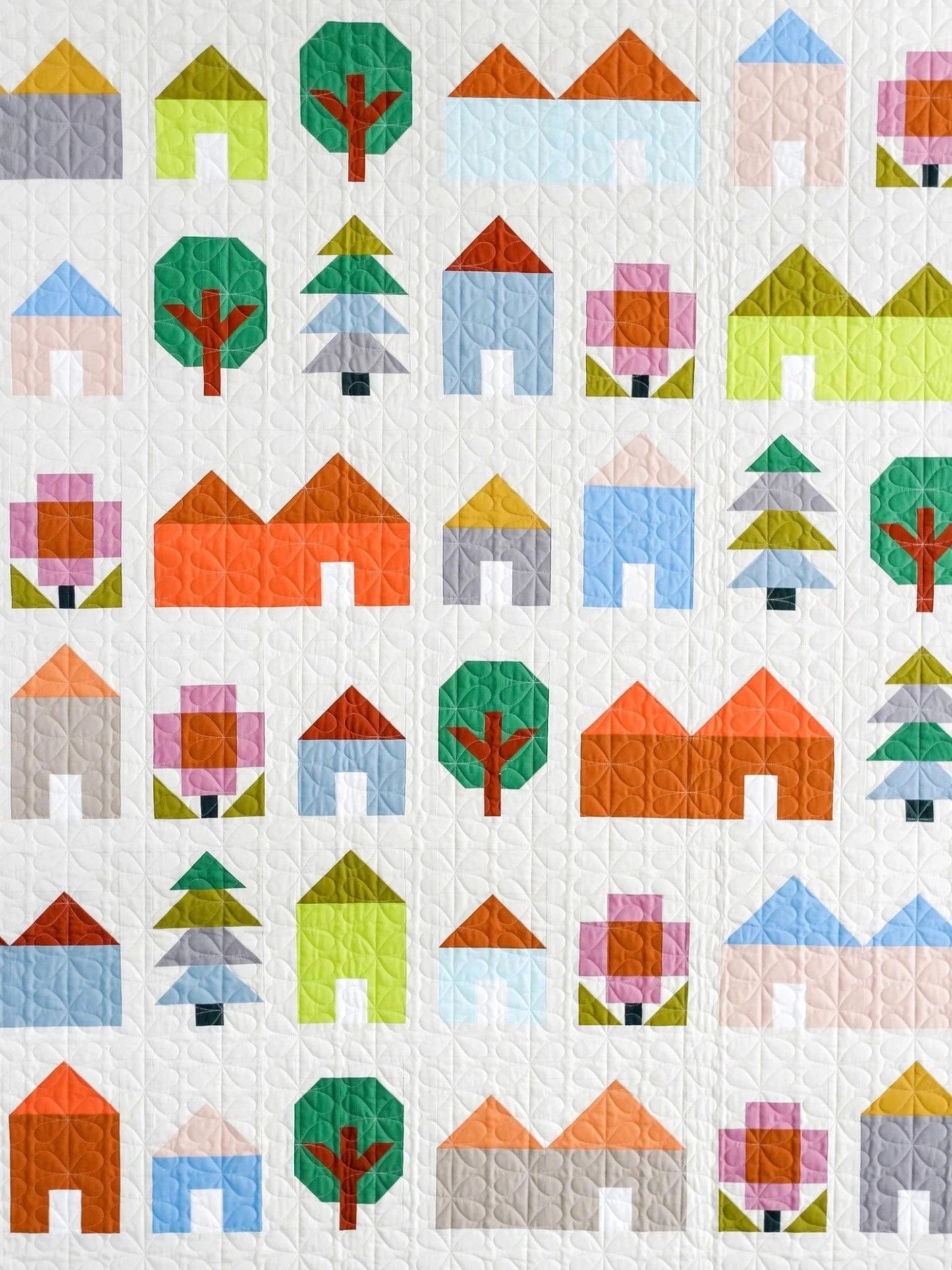 Tiny Town Quilt Pattern - homesewn