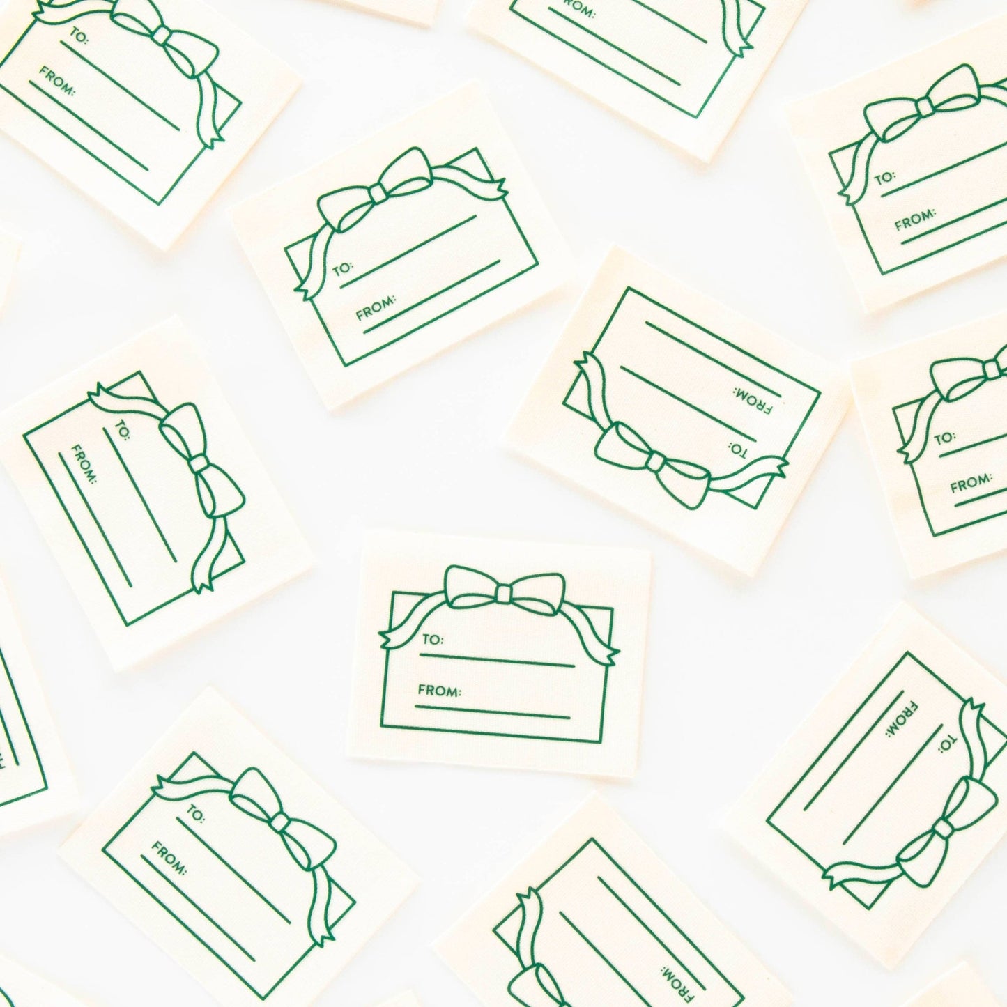 To: From: Gift Organic Cotton Write In Sewing Labels - homesewn