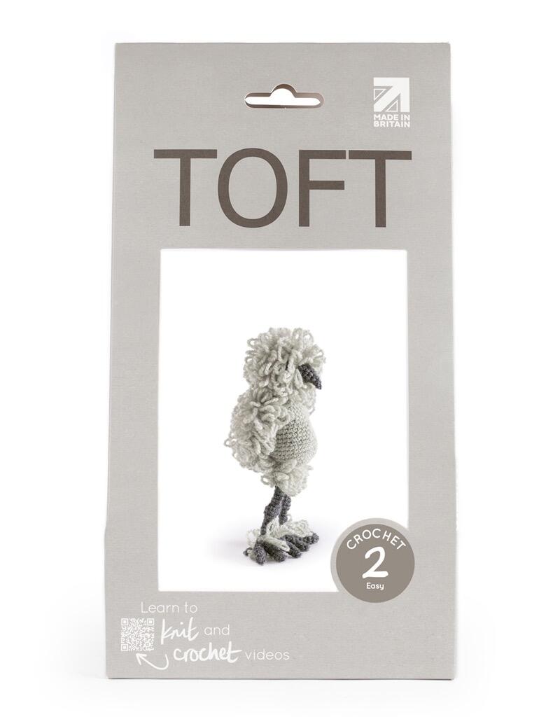 Tricia the Silkie Chicken Crochet Kit - homesewn